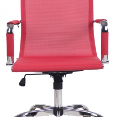 Kancelárska stolička Barnet Mesh, červená - 2