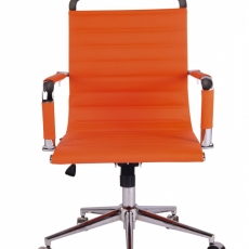 Kancelárska stolička Barsie, oranžová - 2