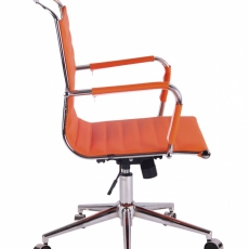 Kancelárska stolička Barsie, oranžová - 3