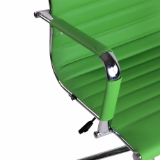 Kancelárska stolička Barton, zelená - 6