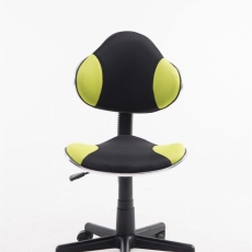 Kancelárska stolička Basty, čierna / zelená - 2