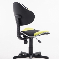 Kancelárska stolička Basty, čierna / zelená - 4