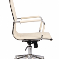 Kancelárska stolička Batle, krémová - 3