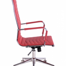 Kancelárska stolička Batley, červená - 3