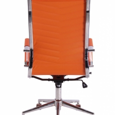 Kancelárska stolička Batley, oranžová - 4