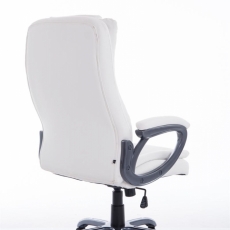 Kancelárska stolička Bern, biela - 4