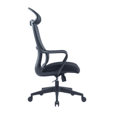 Kancelárska stolička Best HB, textil, čierna / čierna - 3