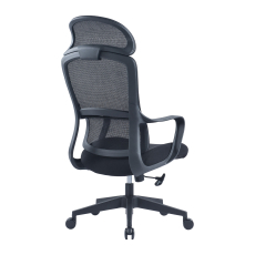 Kancelárska stolička Best HB, textil, čierna / čierna - 4