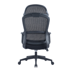 Kancelárska stolička Best HB, textil, čierna / čierna - 5