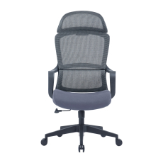 Kancelárska stolička Best HB, textil, šedá / šedá - 2