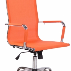 Kancelárska stolička Branson, oranžová - 1