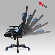 Kancelárska stolička Breno, modrá - 7