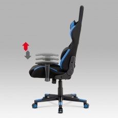 Kancelárska stolička Breno, modrá - 8