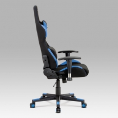 Kancelárska stolička Breno, modrá - 9