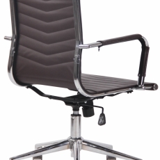 Kancelárska stolička Burnle, hnedá - 4