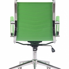 Kancelárska stolička Burnley, zelená - 5