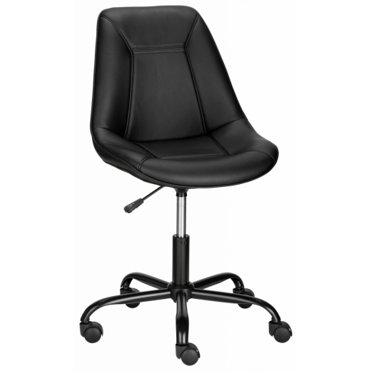 Kancelárska stolička Carla, čierna - 1