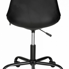 Kancelárska stolička Carla, čierna - 4