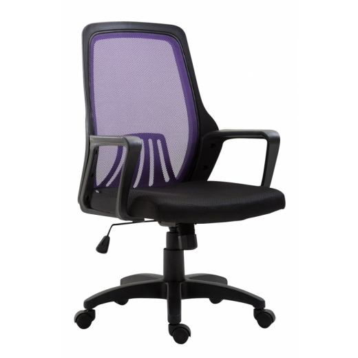 Kancelárska stolička Clever, čierna - 1