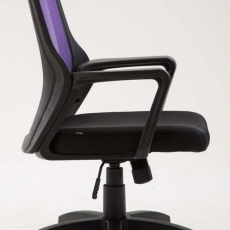 Kancelárska stolička Clever, čierna - 3