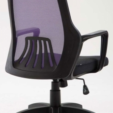 Kancelárska stolička Clever, čierna - 4