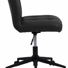 Kancelárska stolička Cosmo I, syntetická koža, čierna - 3