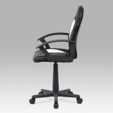 Kancelárska stolička Dave, čierna/biela - 8