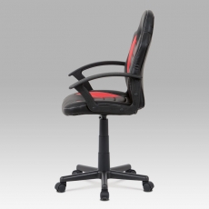 Kancelárska stolička Dave, čierna/červená - 4
