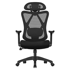 Kancelárska stolička Dazzler, textil, čierna