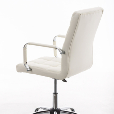 Kancelárska stolička Deli, biela - 5