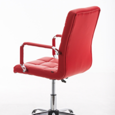 Kancelárska stolička Deli, červená - 4