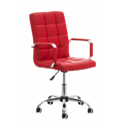 Kancelárska stolička Deli, červená