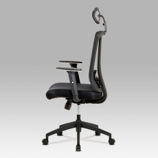 Kancelárska stolička Demian, čierna - 4