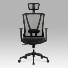 Kancelárska stolička Demian, čierna - 6