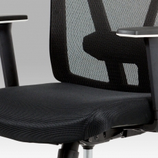 Kancelárska stolička Demian, čierna - 9
