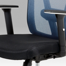 Kancelárska stolička Demian, modrá - 9