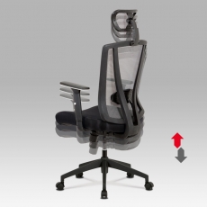 Kancelárska stolička Demian, sivá - 3