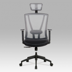 Kancelárska stolička Demian, sivá - 6