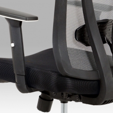 Kancelárska stolička Demian, sivá - 11