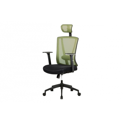 Kancelárska stolička Demian, zelená - 1