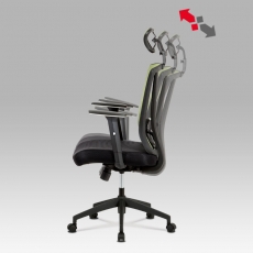 Kancelárska stolička Demian, zelená - 5