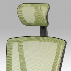 Kancelárska stolička Demian, zelená - 8
