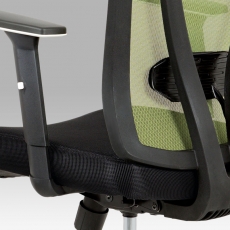 Kancelárska stolička Demian, zelená - 11