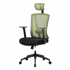 Kancelárska stolička Demian, zelená - 1