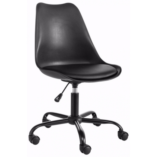 Kancelárska stolička Denny, čierna - 1