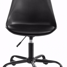 Kancelárska stolička Denny, čierna - 3