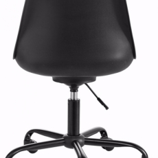 Kancelárska stolička Denny, čierna - 5