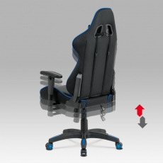 Kancelárska stolička Elson, modrá - 8