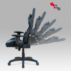 Kancelárska stolička Elson, modrá - 14