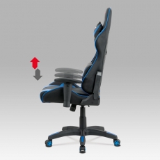 Kancelárska stolička Elson, modrá - 16